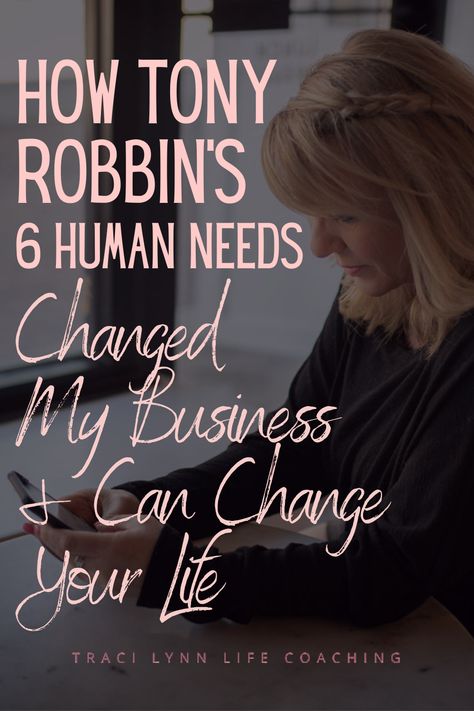 Tony Robbins 6 Human Needs are valued differently for everyone. I break down the needs and how it helped me grow and shift my business. #entreprenuer #lifecoach #businessshift #tonyrobbins #emotionalmastery #emotionalintelligence #women #aging #business #humanbehavior #lifechange Tony Robbins Personal Power, Human Needs, Product Marketing, Affiliate Marketing Strategy, Help Me Grow, Human Behavior, Successful Blog, Tony Robbins, My Business