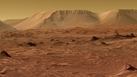 Take a high-resolution tour of Mars with OpenSpace, an interactive data-visualization software. Mars Surface, Red Space, Nasa Images, Planets And Moons, Red Planet, The Rocky Mountains, Botanical Wallpaper, Earth From Space, The Martian