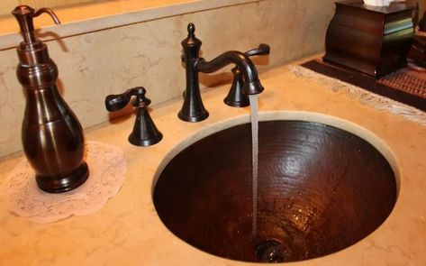 4 Ways - How To Restore Oil Rubbed Bronze Bathroom Fixtures [2023 ] Rubbed Bronze Bathroom Fixtures, Oil Rubbed Bronze Bathroom Fixtures, Bronze Bathroom Fixtures, Record Decor, Rubbed Bronze Bathroom, Oil Rubbed Bronze Faucet, Bronze Spray Paint, Oil Rubbed Bronze Bathroom, Sink Repair