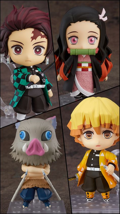 Demon Slayer Toys, Anime Nendoroid, Nendoroid Anime, Pola Amigurumi, Anime Demon Slayer, Anime Decor, Anime Toys, Anime Room, Demon King Anime