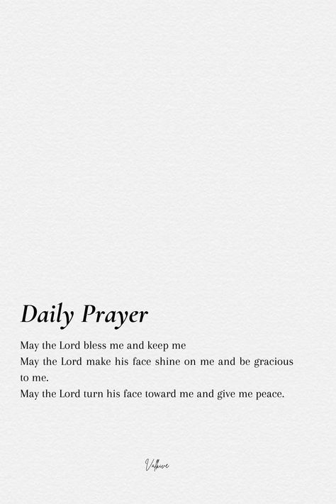 Make the blessing your daily prayer. It is a nice way to start your day.#prayer Prayer To Start The Day, Prayer And Fasting, The Blessing, Bible Prayers, Daily Prayer, Start The Day, Home Ideas, To Start, Give It To Me