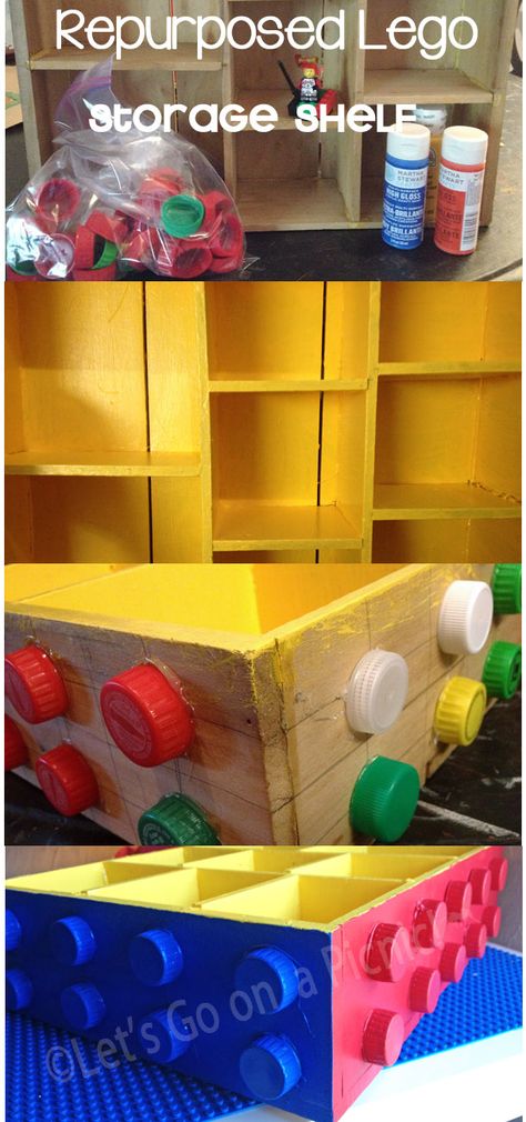 Easy Lego Storage Shelf Lego Room Ideas, Table Lego, Lego Hacks, Lego Bedroom, Lego Organization, Diy Lego, Lego Table, Lego Diy, Lego Room