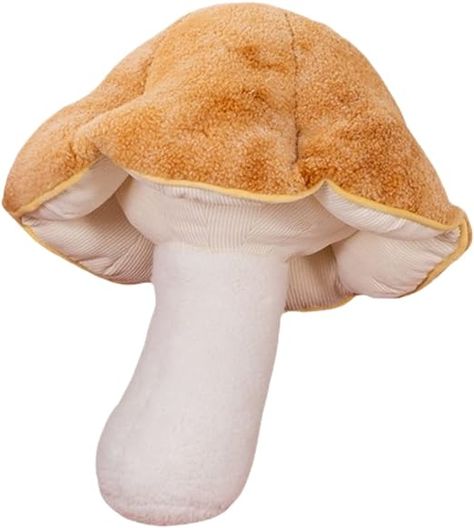 Amazon.com: LICHENHAO Pillow Mushroom Pillow Floor Pillow Sofa Cushion Home Decoration Pillows Reading Pillow (Khaki, 32cm) : Home & Kitchen Plush Mushroom, Mushroom Doll, Mushroom Pillow, Succulent Pillow, Small Mushroom, Pillow Plush, Faux Fur Throw Blanket, Leaves Pillow, Reading Pillow