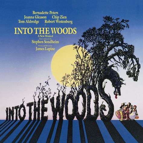 Into the Woods – Original Broadway Cast 1987 Into The Woods Musical, Broadway Posters, Bernadette Peters, Musical Plays, Originals Cast, Broadway Musicals, Into The Woods, Various Artists, My New Room