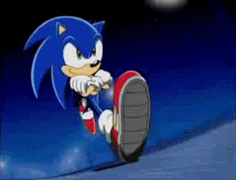 Sonic The Hedgehog Running, Sonic Gif, Sonic Underground, Running Gif, Sonic X, Gaia Online, Nintendo Sega, Sonic Funny, Sonic Franchise