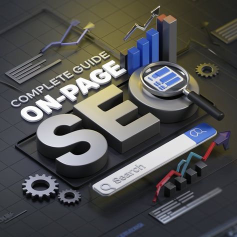 Complete Guide to On-Page SEO On-page SEO refers to the process of optimizing individual web pages in order to rank higher and earn more relevant traffic in search engines. It involves various techniques to improve the content and HTML source code of a page. Below is a comprehensive guide to help you with On-Page SEO: 1. **Keyword Research** - **Understand User Intent:** Before optimizing content, know what your audience is searching for. - **Tools:** Use tools like Google Keyword Planner, ... Keyword Planner, Seo Ranking, Keyword Research, On Page Seo, Used Tools, Source Code, Search Engines, Motion Design, Cover Photos