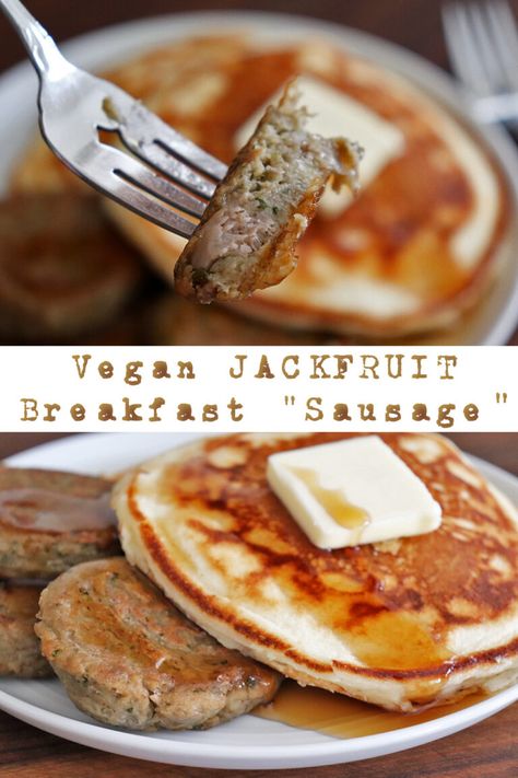 Jackfruit Sausage, Jackfruit Vegan Recipes, Autumn Meals, Vegan Autumn, Rat Food, Making Waffles, Vegan Jackfruit, Pescetarian Recipes, Jackfruit Recipes