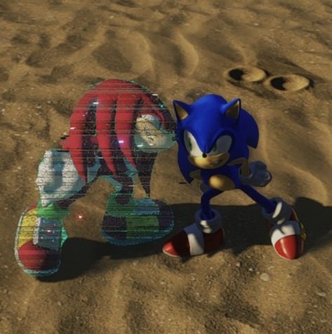 Sonic Acrylic Nails, Nicky The Hedgehog, Sonic Battle, Sonic And Knuckles, Sonic Pfps, Sonic Knuckles, Sonic Frontiers, Sonamy Comic, Sonic & Knuckles