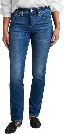 JAG Jeans Women's Ruby Mid Rise Straight Leg Jeans, Thorne Blue, 10 at Amazon Women's Jeans store Jag Jeans Woman, Mid Rise Straight Leg Jeans, Jeans Store, Jag Jeans, Amazon Women, Straight Leg Jeans, Leg Jeans, Women's Jeans, Mid Rise