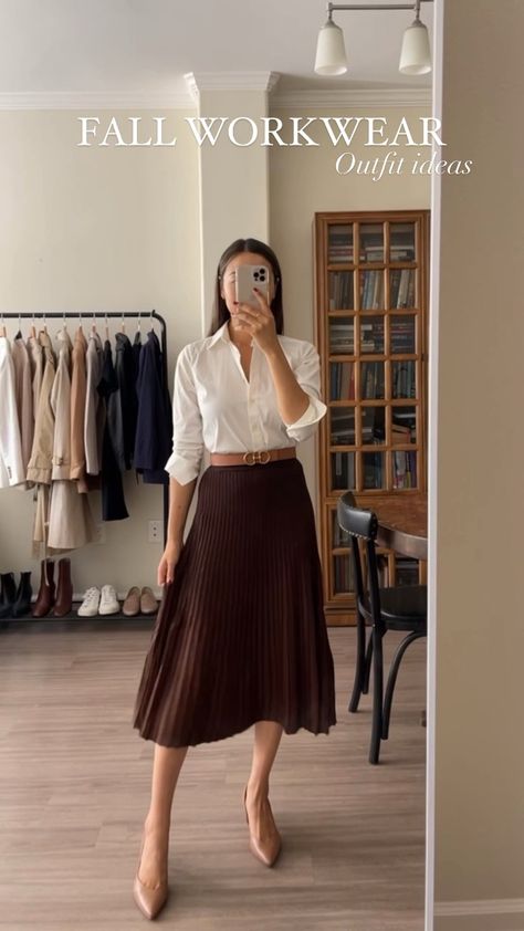 Classic Easter Outfit Women, Luxury Business Attire Women, Formal Skirt Outfits For Women, Womens Business Dress, Work Outfits Skirt Professional, Smart Casual Women Skirt Outfits, Work Skirts For Women, Long Skirt Business Outfit, Formal Wear Women Dress Classy