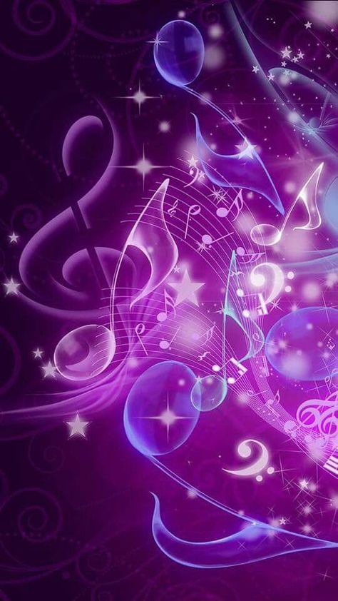 Music Notes Background, Music Notes Art, Iphone Music, New Retro Wave, Music Symbols, Wallpaper Music, Wallpaper Purple, Music Backgrounds, Music Pictures