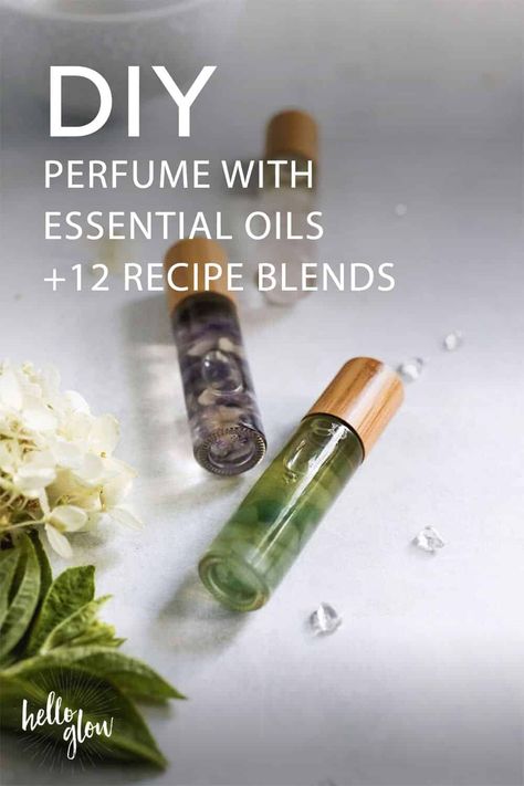 How To Make Perfume Out Of Essential Oil, Diy Fall Essential Oil Perfume, Diy Perfume Roller Ball, Best Essential Oil Blends For Perfume, Popular Essential Oils, Body Oil Blends Diy, All Natural Perfume Recipes, How To Make Essential Oils At Home Diy, Essential Oil Roll On Perfume Recipes