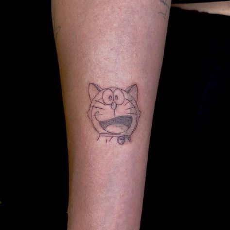 Doraemon Tattoo, San Francisco Tattoo, Etching Tattoo, Tattoo Script, Best Islamic Images, Scientific Illustration, Simple Girl, Fine Line Tattoos, Tattoo Placement