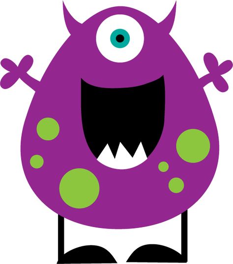 Monster clipart 0 Monster Numbers, Monster Images, Hungry Monster, Monster Quilt, Feed The Monster, Monster Munch, Purple Monster, Monster Clipart, Monster 1st Birthdays