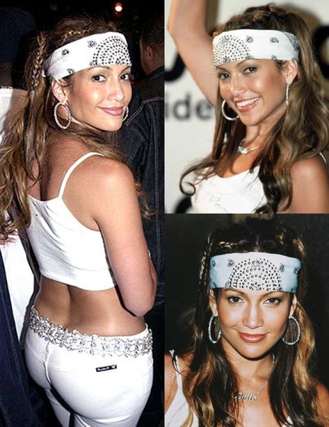 Jennifer Lopez Jenny From The Block Costume, 200s Halloween Costumes, J Lo 90s, Jlo Iconic Looks, Jennifer Lopez Outfits 90s, Jlo Halloween Costume, 2000 Celebrities, Jlo 2000s Fashion, Jlo 2000s