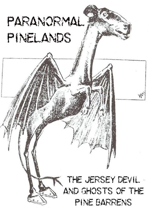 New Jersey | Pinelands | Pine Barrens | Haunted | Forest | Woods | Jersey Devil | Wharton List Of Cryptids, Pine Barrens, The Jersey Devil, Legendary Monsters, Mythical Monsters, The Boogeyman, Loch Ness Monster, Garden State, Jersey Devil