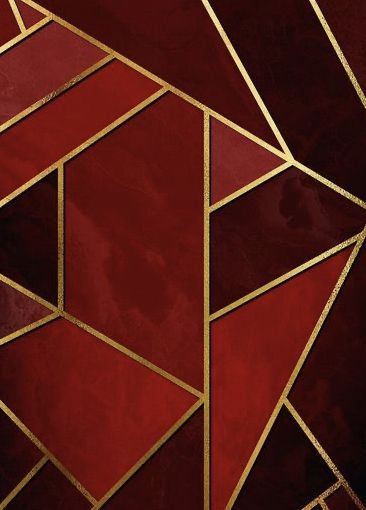 Geometric Pattern Wall, Interior Design Photos, Standard Wallpaper, Pattern Wall, Scarf Women, Red Wallpaper, Geometric Background, Gold Geometric, Geometric Wall