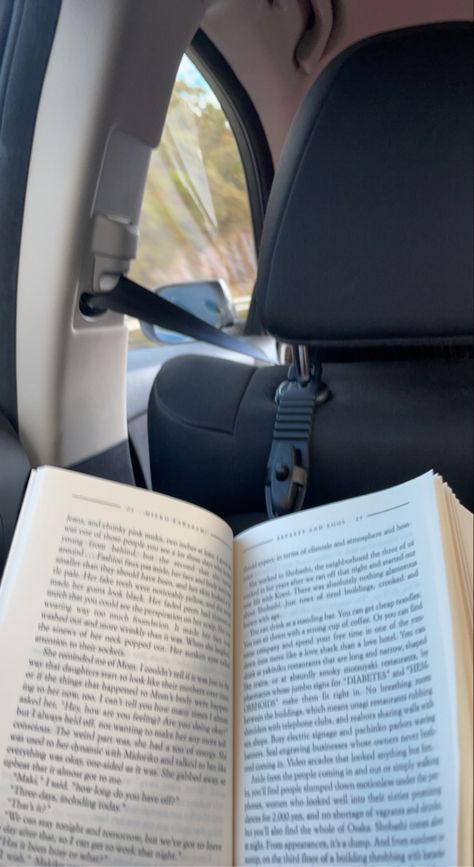 reading books roadtrip car rides book literature Books In Car Aesthetic, Reading In Car Aesthetic, Zainab Core, Reading In The Car, Car Ride Aesthetic, Book Literature, Snapchat Filters Selfie, Life After High School, Moroccan Aesthetic