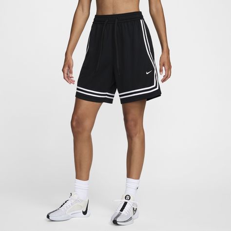 Wider through the legs and hips, these lightweight, sweat-wicking Crossover shorts help you move freely up and down the court. An adjustable waistband lets you dial in the perfect fit. Nike Basket Ball Shorts, Nike Basketball Shorts Women, Crossover Shorts, Bday List, Nike Basketball Shorts, Clothes Wishlist, Cold Hands, Nike Basketball, Adjustable Waistband