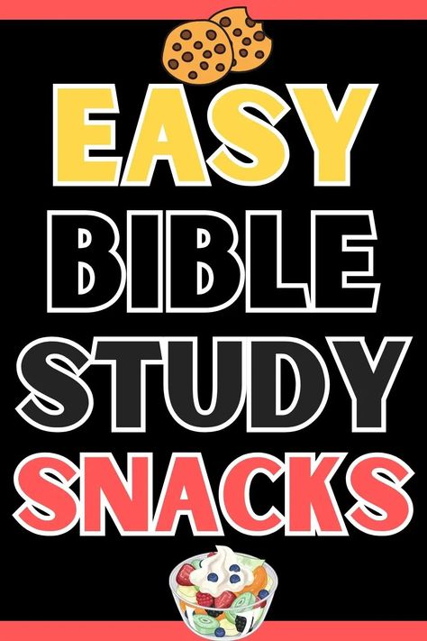 Bible Study Snacks, Ideas For Bible Study, Tasty Snack Ideas, Muffins Oatmeal, Women Small Group, Sunday School Snacks, Healthy Snaks, Easy Bible Study, Small Group Bible Studies