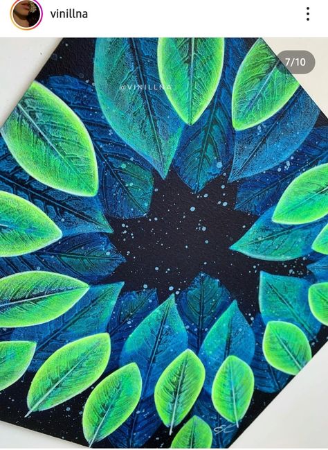 Black Paper Art, Altered Canvas, Leaves Abstract, Starry Lights, Decorative Leaves, Leaf Painting, Magic Forest, Abstract Painting On Canvas, Trees Nature