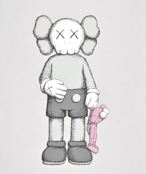 Kaws Drawing, Pink Kaws, Kaws Iphone Wallpaper, Kaws Wallpaper, Iphone Wallpaper Classy, Graffiti Doodles, Search Pins, Bear Tattoo, Funny Iphone Wallpaper