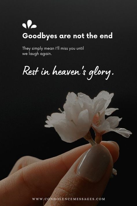 Rest In Peace Quotes For My Friend, Profile Picture Message, Rest In Paradise Quotes, We Miss You Quotes, Condolences Pictures, May His Soul Rest In Peace Quotes, Rip Messages Words, Condolence Profile Picture, Epitaphs Quotes