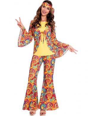 Women's 60s and 70s Costumes | Retro 1960s & 1970s Women's Costumes Flower Power Outfit, Disco Costume, Moda Hippie, Hippie Party, Womens Fancy Dress, Estilo Hippie, Hippie Look, Hippie Costume, Party Kleidung