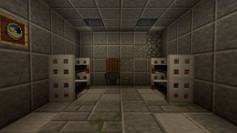 Prison Escape Map 1.13.2 for Minecraft :   #Minecraft113Maps #Minecraft1131Maps #Minecraft1132Maps #PuzzleMaps Minecraft Jail Cell Ideas, Minecraft Jail Cell, Minecraft Escape Room, Minecraft Prison Cell, Minecraft Prison Ideas, Minecraft Hospital Interior, Minecraft Jail, Minecraft Epic Builds, Jail Ideas