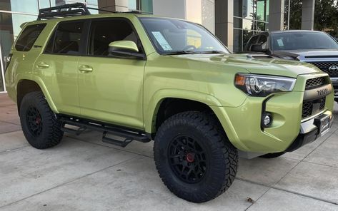 Green 4runner, Toyota 4runner Trd Pro, 4runner Trd Pro, Toyota 4runner Trd, Trd Pro, 4 Runner, Toyota 4runner, Lime Green, Rush