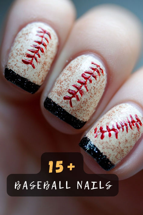 Ready to bring baseball to your nails? These 15 unique designs include stitching details, team logos, and bold colors perfect for game day ⚾💅. Click to get inspired! #BaseballNails #SportsNailArt #ChicManicure #GameDayStyle #StylishNails #NailGoals #NailInspo Dodger Nails, Sports Nail Art, Baseball Nails, Chic Manicure, Baseball Season, Stitching Details, Home Run, Stylish Nails, Bold Colors