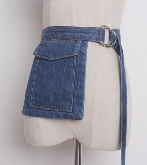 Ropa Upcycling, Diy Vetement, Denim Ideas, Upcycle Jeans, Denim Crafts, Denim Diy, Mode Casual, Upcycled Fashion, Jeans Diy