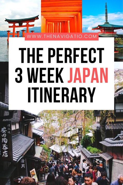 The perfect 3 week Japan itinerary for first time visitors. From Tokyo to Hiroshima stopping in Kyoto, Nara, Osaka, Kobe, Okayama, Nikko, Hakone and Mount Fuji. See all the highlights of Japan in three weeks. Plus some extra Japan travel tips #japan #asia #travel Places In Tokyo, Tokyo Japan Travel, Visit Tokyo, Japan Itinerary, Visit Asia, Japan Vacation, Japan Travel Tips, South Korea Travel, Japan Travel Guide