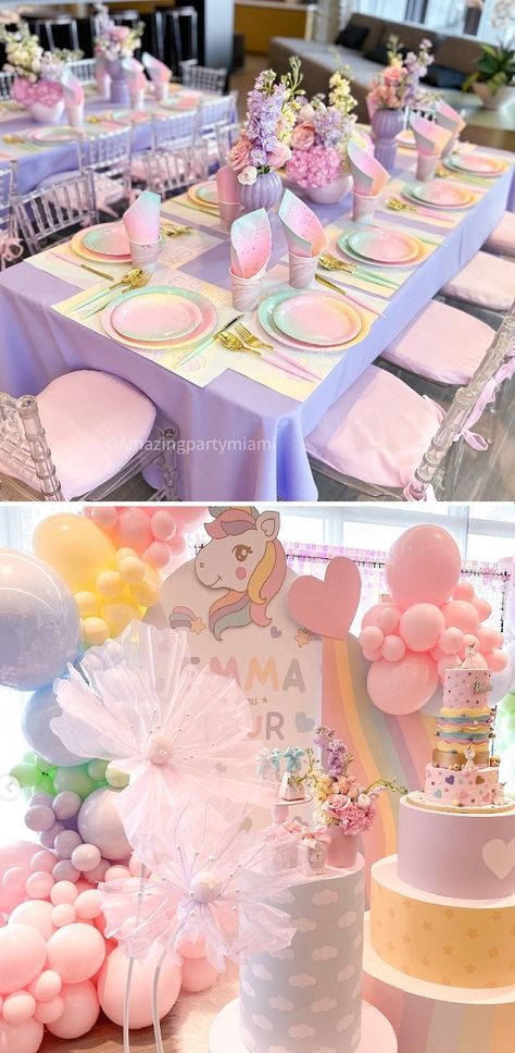 Magical Unicorn Baby Shower Ideas – Baby Shower Ideas 4U Unicorn Theme Baby Shower Ideas, Unicorn Baby Shower Ideas, Unicorn Flower Backdrop, Baby Shower Ideas Decorations, Rainbow Baby Shower Theme, Unicorn Baby Shower Theme, Unicorn Baby Shower Decorations, Unicorn Centerpiece, Shower Photos