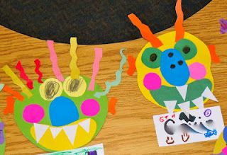 Monsters Monster Craft Preschool, Opposites Preschool, October Lesson Plans, Big Green Monster, October Lessons, Monster Activities, Inclusive Classroom, Math Night, Craft Preschool