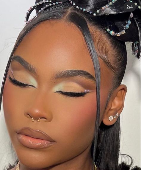 Beat Face Makeup, Birthday Makeup Looks, Face Beat Makeup, Makeup Photoshoot, Makeup Inspired, Date Night Makeup, Makeup For Black Skin, Brown Skin Makeup, Face Makeup Tips