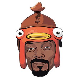 Snoop Dogg in Fortnite Fishstick Hat Sticker. #Rap #HipHop #Rapper #SnoopDogg #Fortnite #Fish #Fishstick Lyrical Lemonade Logo, Fortnite Fish, Lemonade Logo, Eminem My Name Is, My Name Is Sticker, Lyrical Lemonade, Ace Hood, Trippy Drawings, Rapper Art