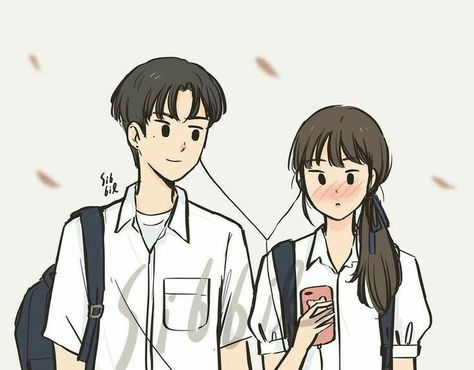 Couple Travel, Cute Couple Drawings, Couple Illustration, Cute Cartoon Drawings, Cute Couple Art, 판타지 아트, Couple Drawings, Couple Cartoon, Cute Little Drawings