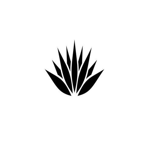 Mezcal Tattoo Ideas, Agave Plant Tattoo Simple, Agave Drawing, Agave Illustration, Mezcal Logo, Agave Tattoo, Tequila Logo, Desert Princess, Jesus Tattoo Design