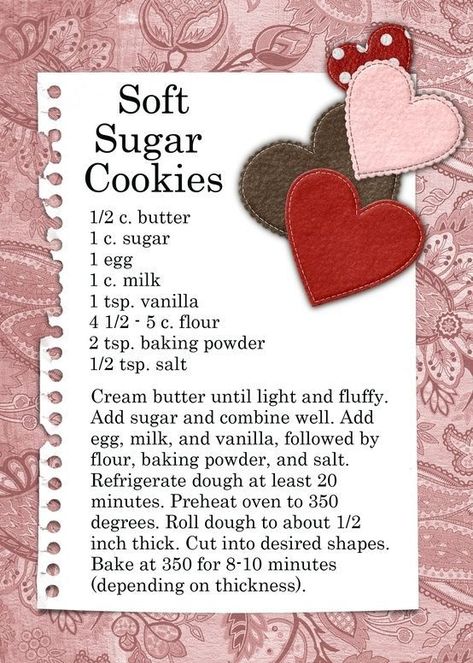 Overnight Sugar Cookie Dough, Sugar Cookie Recipe Valentines Day, Diy Christmas Sugar Cookies, Cookie Recipes With Icing, Icing Sugar Cookies Recipe, Valentine Cookies Recipe, Valentines Sugar Cookies Recipe, Icing Cookies Recipe, Home Made Sugar Cookies