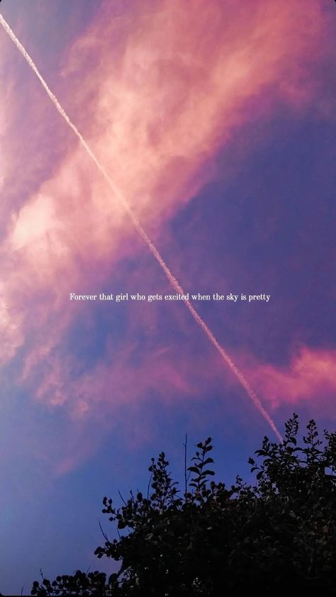 Sky Person Quotes, The Sky Is Pink Quotes, Colourful Sky Quotes, Caption Related To Sky, Pink Skies Captions, Sky Pic Caption, Pink Sky Instagram Story, Pink Skies Quotes, Pink Aesthetic Captions