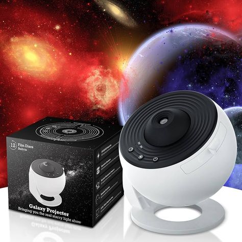 Planetarium Projector,Galaxy Star Projector,Night Light - Amazon.com Galaxy Star Projector, Galaxy Bedroom, Planetarium Projector, Star Projector, Galaxies Stars, Projector, Night Light, Stars