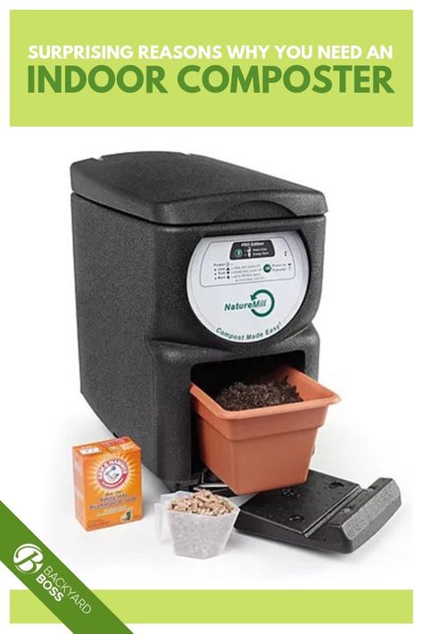 Naturemill Composter Review Indoor Composting, Compost Machine, Compost System, Compost Starter, Composting Machine, Backyard Boss, Bonsai Fruit Tree, Water Technology, Gardening Indoors