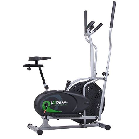 Body Rider Elliptical Trainer and Exercise Bike with Seat and Easy Computer  Dual Trainer 2 in 1 Cardio Home Office Fitness Workout Machine BRD2000 >>> Want additional info? Click on the image. (This is an affiliate link) Best Workout Machine, Elliptical Cross Trainer, Elliptical Trainers, Elliptical Workout, Cardio At Home, Elliptical Trainer, Cardio Machines, Exercise Machine, Office Exercise