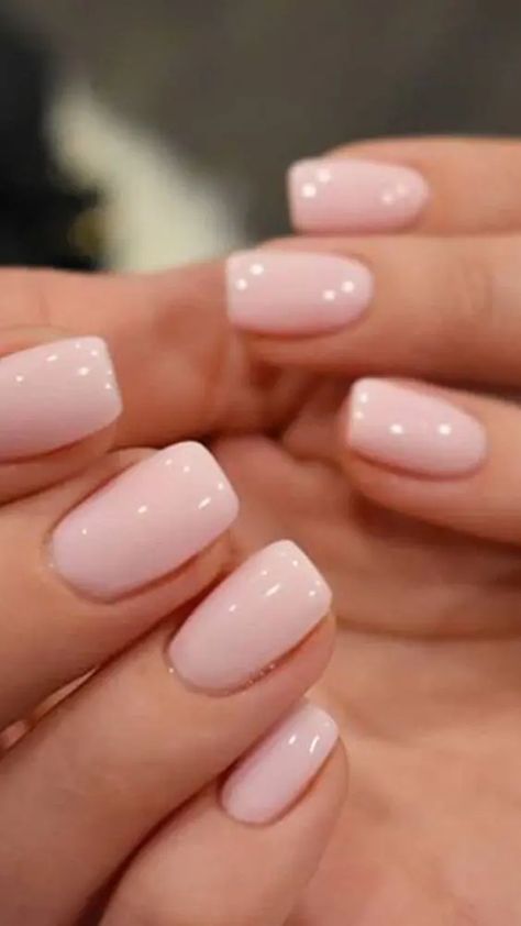 40+ Rose Nails To Inspire Your Next Manicure Business Meeting Nails, Pale Nail Ideas, Squoval Neutral Nails, Short Acrylic Nail Ideas Classy, Work Nails Professional Summer, Squoval Gel X Nails, February 2023 Nail Trends, Gel Nail Colors For Pale Skin, Simple Nail Designs Short Nails Neutral