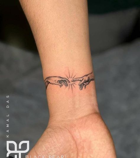 Two Fingers Touching Tattoo, Two Hands Tattoo, Small Spiritual Tattoos, Tattoo Main, Zelda Tattoo, Saved Tattoo, 4 Tattoo, Fire Tattoo, Spiritual Tattoos