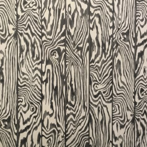 Zebra meets wood grain in this stunning monochrome wallpaper by Cole and son. Looking amazing in their showroom at the Design Centre Chelsea Harbour for LDW16 Wall Panelling Design, Macro Texture, Color Palette Home, Panelling Design, Modern Mosaic Tile, Construction Wallpaper, Veneer Texture, Jonas Wood, Monochrome Wallpaper