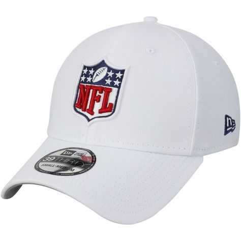 You absolutely love the National Football League. Every time there's a game on, you're glued to the TV, enjoying every possible moment. Celebrate that unwavering devotion when you get this NFL Shield Logo 39THIRTY flex hat from New Era. This amazing cap features the instantly recognizable NFL logo on the crown, perfect for detailing your hardcore fandom. College Football Logos, Chicago Bulls Snapback Hat, Nfl Caps, Black Men Fashion Urban, Flex Fit Hats, New Era Hats, Nfl Logo, Shield Logo, Ny Giants