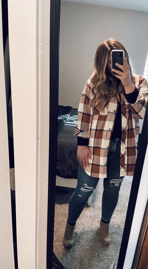 shacket yes please!! Shacket Outfits Women, Shacket Outfits, Shacket Outfit Women, Shacket Outfit, Fall Winter Outfits, Women's Plaid Shirt, Winter Outfits, Fall Winter, Clothes For Women