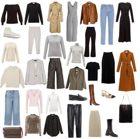 33 Piece Autumn Capsule Wardrobe | #project333 | Gemma Mclean Project 333 Fall, House Of Colour Autumn, Autumn Capsule Wardrobe, House Of Colour, Gemma Styles, Project 333, Wardrobe Consultant, Minimal Wardrobe, Wardrobe Organisation